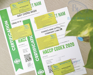 dịch vụ đăng ký chứng nhận HACCP